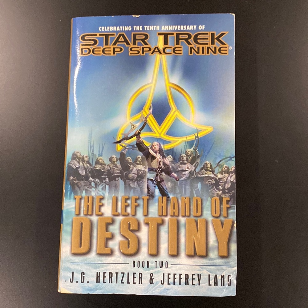 Star Trek Deep Space Nine: The Left Hand of Destiny Book Two - Paperback Novel